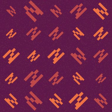 Soyut Geometrik Desen Üretken hesaplama sanatı, vektör illüstrasyonu