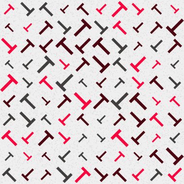 soyut geometrik model vektör çizimi