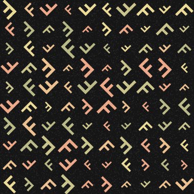 soyut geometrik model vektör çizimi