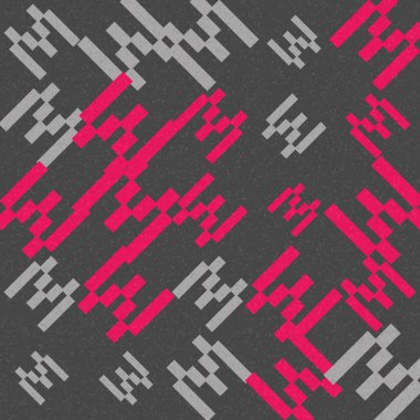 Soyut Geometrik Desen, vektör sanatsal çizim