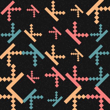 Vektör illüstrasyon arkaplanı, Soyut Geometrik Desen