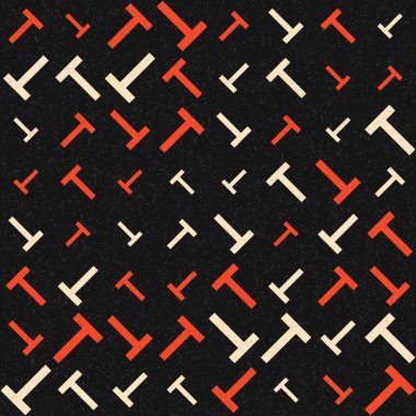 soyut geometrik model vektör çizimi