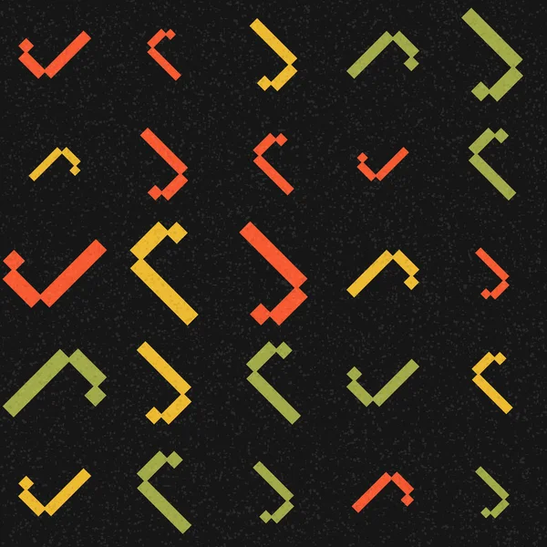 soyut geometrik model vektör çizimi