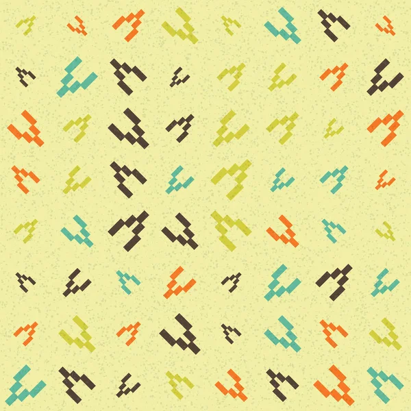 Soyut Geometrik Desen, vektör sanatsal çizim