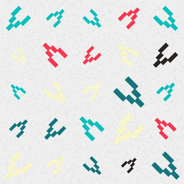 Soyut Geometrik Desen, vektör sanatsal çizim