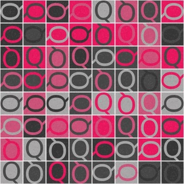 Soyut Geometrik Desen, vektör sanatsal çizim