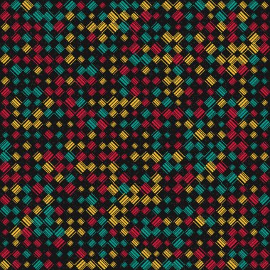 Soyut geometrik vektör sanat çizimi