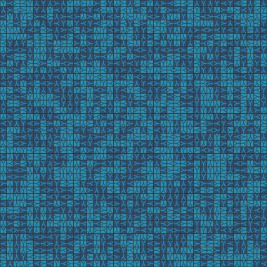 Soyut Geometrik Desen, üretken hesaplama sanatı, vektör illüstrasyonu  