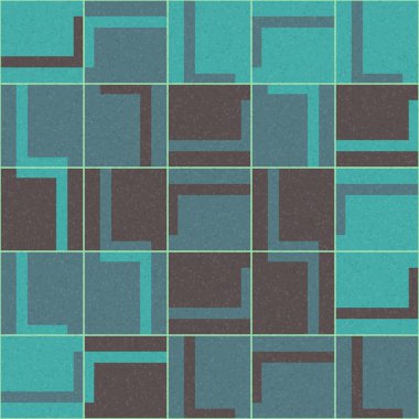 Soyut geometrik desen, renk vektörü çizimi