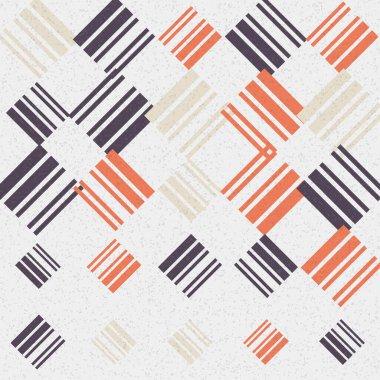 Soyut geometrik vektör sanat çizimi