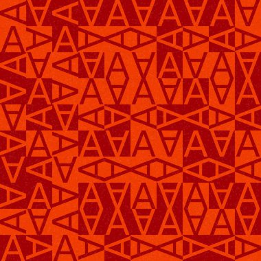 Soyut Geometrik Desen, üretken hesaplama sanatı, vektör illüstrasyonu  