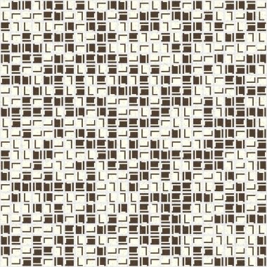 Soyut Geometrik Desen, üretken hesaplama sanatı, vektör illüstrasyonu 