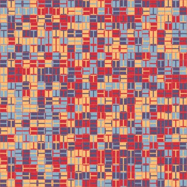 Soyut Geometrik Desen, vektör sanatsal çizim