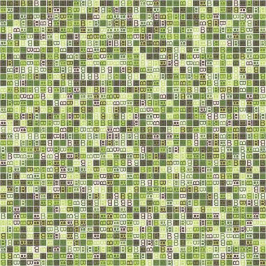 Soyut Geometrik Desen, vektör sanatsal çizim