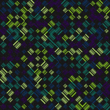 Soyut geometrik desen, renk vektörü çizimi