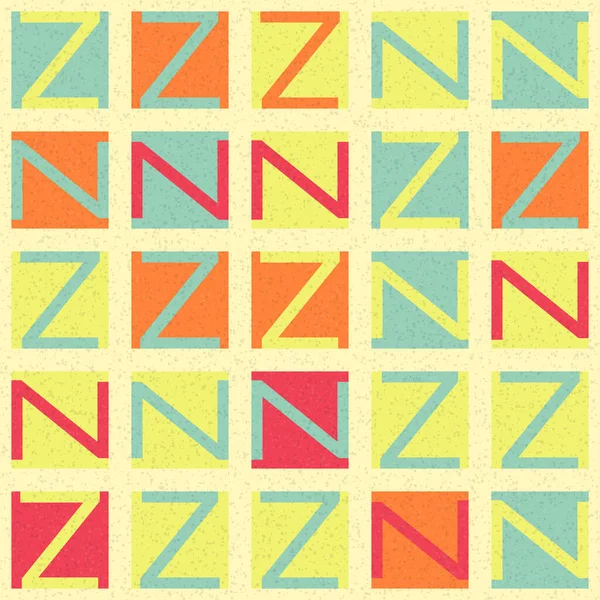 Abstract Geometric Pattern Vector Art Illustration — Stock Vector