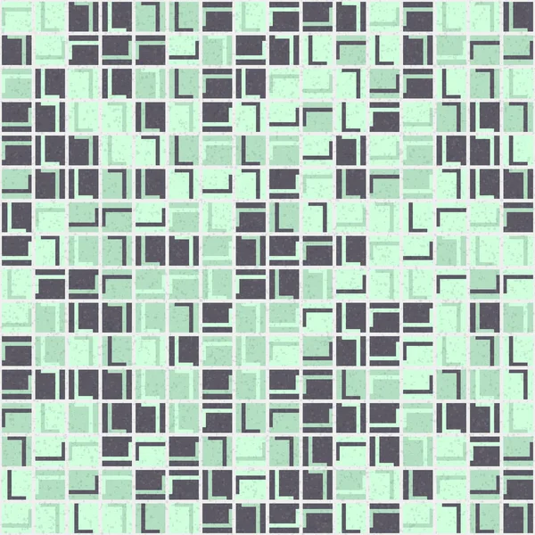 Patrón Geométrico Abstracto Arte Computacional Generativo Ilustración Vectorial — Vector de stock