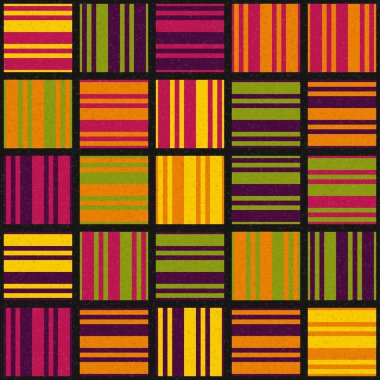 Soyut Geometrik küpler ve kareler, vektör illüstrasyon arka planı 