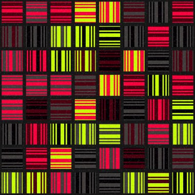 Soyut Geometrik küpler ve kareler, vektör illüstrasyon arka planı 