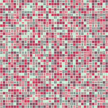 Soyut Geometrik küpler ve kareler, vektör illüstrasyon arka planı 