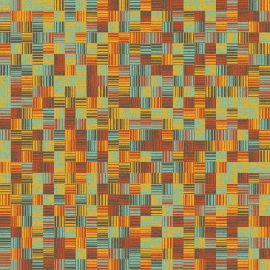 Soyut Geometrik küpler ve kareler, vektör illüstrasyon arka planı 