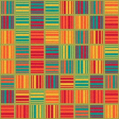 Soyut Geometrik küpler ve kareler, vektör illüstrasyon arka planı 