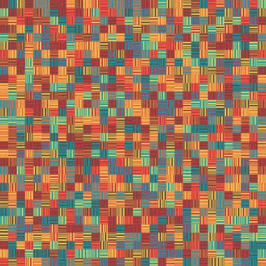 Soyut Geometrik küpler ve kareler, vektör illüstrasyon arka planı 