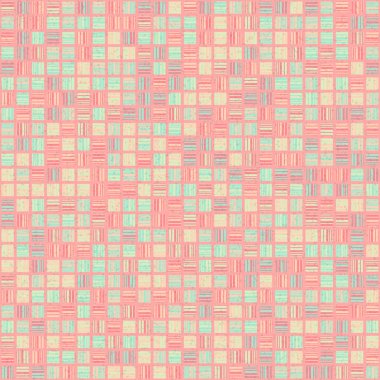 Soyut Geometrik küpler ve kareler, vektör illüstrasyon arka planı 