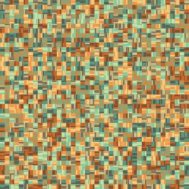 Soyut Geometrik küpler ve kareler, vektör illüstrasyon arka planı 