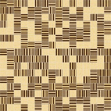 Soyut Geometrik küpler ve kareler, vektör illüstrasyon arka planı 