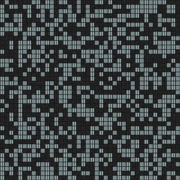 Abstrakcyjny Geometryczny Wzór Generatywna Sztuka Obliczeniowa Ilustracja — Wektor stockowy