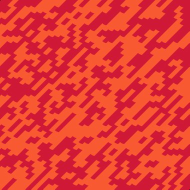 Renkli fayans, kusursuz rastgele dokuma mozaik deseni, bağlantı sanatı arkaplan tasarımı illüstrasyonu, soyut geometrik desenli üretken hesaplama sanatsal illüstrasyonu