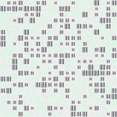Soyut Geometrik Desen Üretken hesaplama sanatı, vektör illüstrasyonu
