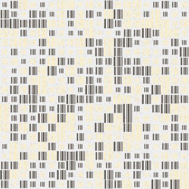 Soyut Geometrik Desen, üretken hesaplama sanatı, vektör illüstrasyonu 
