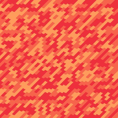 Soyut Geometrik Desen, üretken hesaplama sanatı, vektör illüstrasyonu 