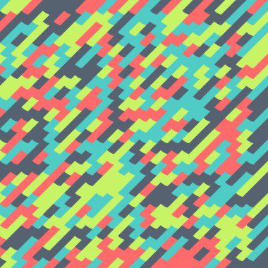 soyut geometrik model vektör çizimi