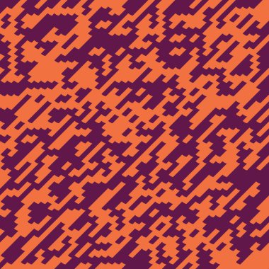 Renkli fayans, kusursuz rastgele dokuma mozaik deseni, bağlantı sanatı arkaplan tasarımı illüstrasyonu, soyut geometrik desenli üretken hesaplama sanatsal illüstrasyonu