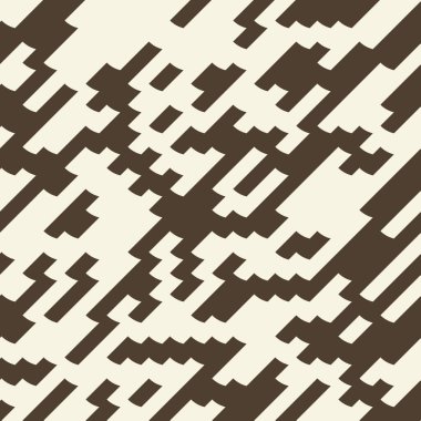 Renkli fayans, kusursuz rastgele dokuma mozaik deseni, bağlantı sanatı arkaplan tasarımı illüstrasyonu, soyut geometrik desenli üretken hesaplama sanatsal illüstrasyonu