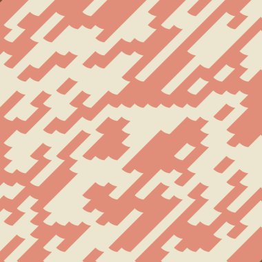 Soyut Geometrik Desen Üretken hesaplama sanatı, vektör illüstrasyonu