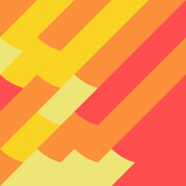 soyut geometrik model vektör çizimi