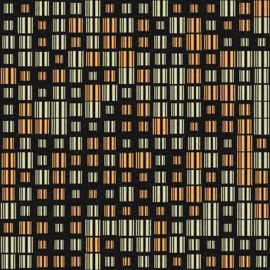 Soyut Geometrik Desen, üretken hesaplama sanatı, vektör illüstrasyonu 