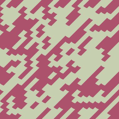 Soyut Geometrik Desen Üretken hesaplama sanatı, vektör illüstrasyonu