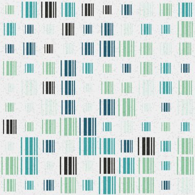 Soyut Geometrik Desen, üretken hesaplama sanatı, vektör illüstrasyonu 