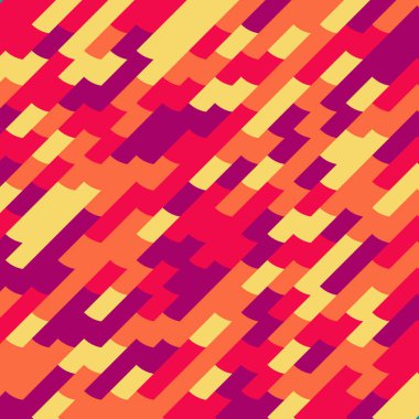 soyut geometrik model vektör çizimi