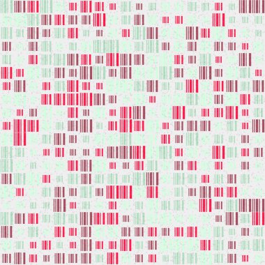 Soyut Geometrik Desen, üretken hesaplama sanatı, vektör illüstrasyonu 
