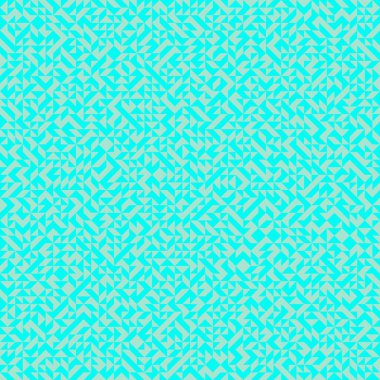 Renkli fayans, kusursuz rastgele dokuma mozaik deseni, bağlantı sanatı arkaplan tasarımı illüstrasyonu, soyut geometrik desenli üretken hesaplama sanatsal illüstrasyonu