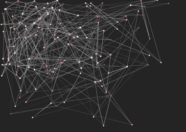 Soyut düşük çokgen ağ renk vektörü çizimi