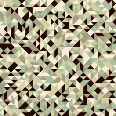 Renkli fayans, kusursuz rastgele dokuma mozaik deseni, bağlantı sanatı arkaplan tasarımı illüstrasyonu, soyut geometrik desenli üretken hesaplama sanatsal illüstrasyonu