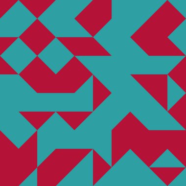 Rastgele renklendirilmiş elmaslar, üretken hesaplama sanatı çizimi