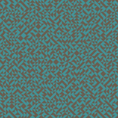 Renkli fayans, kusursuz rastgele dokuma mozaik deseni, bağlantı sanatı arkaplan tasarımı illüstrasyonu, soyut geometrik desenli üretken hesaplama sanatsal illüstrasyonu